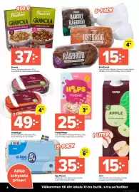 Coop Extra reklamblad vecka 45 Sida 4: Juice €15,00, Bröd 6-pack €15,00