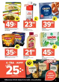 Coop Extra reklamblad vecka 45 Sida 5: Crispy Fish €39,90, Vispgrädde €23,90