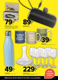 Coop Extra reklamblad vecka 45 Sida 7: Powerbank mini C €89,00, Termosflaska €49,00