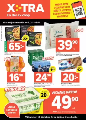 Coop Extra reklamblad (giltig till och med 9-11)