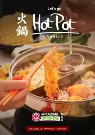 Amazing Oriëntal folder Pagina 1: Let's go Hot Pot Season 火鍋 T AMAZING 東 ORIENTAL 東方行 Actie geldig van 28/10/2026 -
