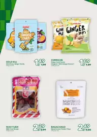 Amazing Oriëntal folder Pagina 42: Wah Yuen BBQ Fried Dough €2,29, Corniche ginger hard candy €1,09