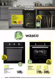 Harald Nyborg tilbudsavis Side 4: Wasco vinkøleskab €1.799,00, Wasco indbygningsovn €1.799,00