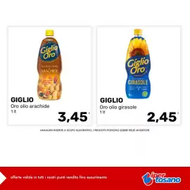 Volantino Iper Tosano settimana 44 Pagina 2: Giglio olio arachide €3,45, Giglio Oro olio girasole €2,45