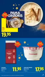Lidl tilbudsavis Side 28: Favorina Kirsebærsovs €11,95, Karolines Køkken Risalamande €17,95
