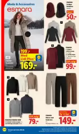 Lidl tilbudsavis Side 33: Esmara Bukser med brede ben €149,00, Esmara/Esmara Men €79,00