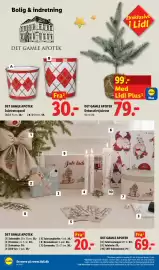 Lidl tilbudsavis Side 39: Det Gamle Apotek Dekorativt juletræ €79,00, Det Gamle Apotek Juletræsspand €30,00