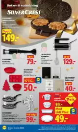 Lidl tilbudsavis Side 7: Silvercrest pandekagepande og manual kødhakker €99,00, Silvercrest Køkkenvægt €40,00