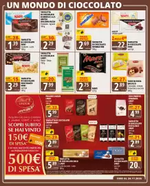 Volantino Tigros Pagina 17: Tavoletta di cioccolato Ovomaltine €2,69, Cioccolato di Modica I.G.P. Fondente - Agrumi €2,29