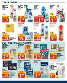 Volantino Tigros Pagina 20: Crocchette per gatto bifensis Purina One €3,99, Paté per cane Special Dog €0,69