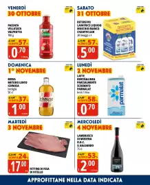 Volantino Tigros Pagina 3: Lambrusco di Modena D.O.C. Il Baluardo €2,00, Fettine di fesa di vitello €17,00