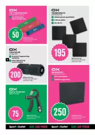 Sport Outlet kundeavis uke 44 Side 24: OX Yoga roller €200,00, OX Balansepute €250,00