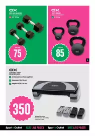 Sport Outlet kundeavis uke 44 Side 25: Ox hex manualer €75,00, Ox Aerobic Step €350,00