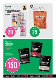 Sport Outlet kundeavis uke 44 Side 26: Bloom energidrikke €20,00, Raw Nice Tørket Mango M/ Nøtter €25,00