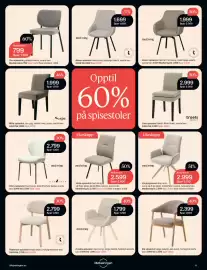 Møbelringen kundeavis Side 11: DANFORM Glory spisestol med sving €2.799,00, Ukeskupp Vinda spisestol med sving €2.599,00
