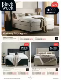 Møbelringen kundeavis Side 18: North Beds Langøya kontinental seng €11.999,00
