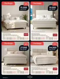 Møbelringen kundeavis Side 21: Wonderland K10 kontinentalseng €27.999,00, Wonderland K6 kontinentalseng €15.999,00
