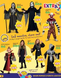 Extra Leker kundeavis Side 2: Gothic Vampiress €149,00, Skjelett Grim Reaper €179,00