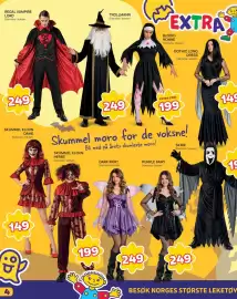 Extra Leker kundeavis Side 4: 4 REGAL VAMPIRE LORD Størrelse: Voksen. TROLLMANN Størrelse: Voksen. 249 SKUMMEL KLOVN DAME