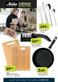 Mekk kundeavis Side 10: Maku Bestikk €699,00, Maku Stekepanne €249,00