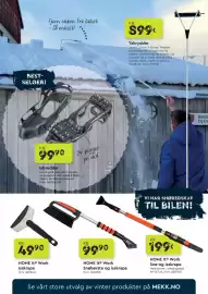 Mekk kundeavis Side 2: Home It Work Snø-og isskrape €199,00, Isbrodder €99,90