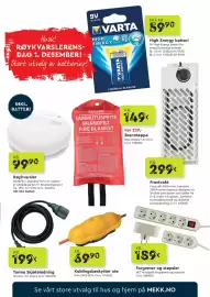 Mekk kundeavis Side 9: Koblingsbeskytter ute €69,90, Røykvarsler €99,90