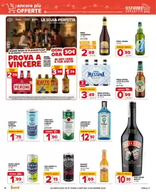 Volantino Iperal | Ancora più offerte Pagina 18: Birra cristalli di sale Messina €3,49, Gin Bombay Sapphire €12,90