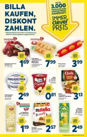 Billa Flugblatt woche 44 Seite 3: BILLA KAUFEN, DISKONT ZAHLEN. * Wöchentliche Kontrolle und Anpassung