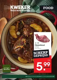 De Kweker folder | Food Pagina 1
