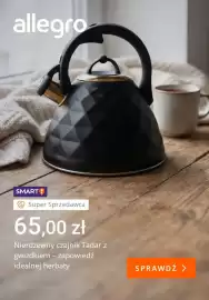 Allegro gazetka tydzień 44 Strona 2: Nierdzewny czajnik Tadar z gwizdkiem €65,00
