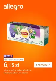 Allegro gazetka tydzień 44 Strona 5: Herbata ziołowa Lipton Spokojna Głowa €6,15