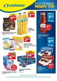Lewiatan gazetka tydzień 44 Strona 1: Kawa rozpuszczalna Coffee Classic €9,99, Napój Ale Dobre! jabłko €3,49