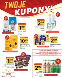 Społem Częstochowa gazetka tydzień 44 Strona 2: Piwo Kasztelan €2,99, Masło extra Kanka €2,99