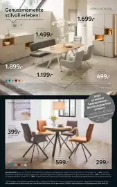 XXXLutz Prospekt Seite 4: Venjakob Sitzbank €1.499,00, Venjakob Stuhl €299,00