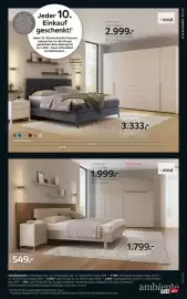 XXXLutz Prospekt Seite 9: Invivus Drehtürenschrank €2.999,00, Invivus Nachtkästchen €549,00