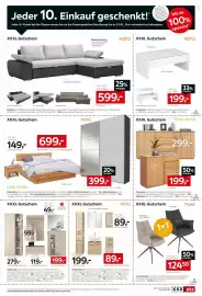 XXXLutz Prospekt Seite 3: Xora Ecksofa €599,00, Novel Armlehnstuhl €124,50