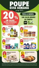 Folheto Pingo Doce semana 44 Página 1: Fraldas p/bebé €16,39, Detergente líquido p/roupa skip €12,99