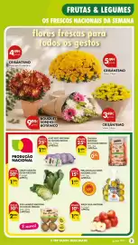 Folheto Pingo Doce semana 44 Página 3: Cenoura nacional os nossos frescos €1,49, Kiwi amarelo nacional €2,99