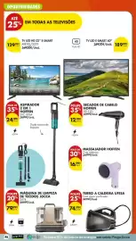 Folheto Pingo Doce semana 44 Página 50: Máquina de limpeza de tecidos jocca €79,99, Tv led hd 32" e-smart €129,99