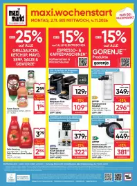 Maximarkt Flugblatt woche 44 Seite 24: Kuner Sauce €1,94, Gorenje Gefrierschrank F514EW5 €296,65
