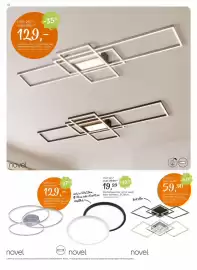 XXXLutz Prospekt Seite 10: Deckenleuchte, nickel matt oder schwarz/Acryl weiß €59,90, Deckenleuchte, Alu gebürstet €129,00