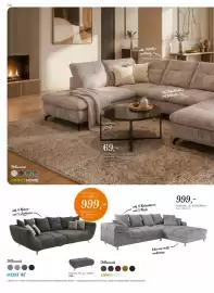 XXXLutz Prospekt Seite 4: Ecksofa €999,00, Bigsofa, Br. ca. 300cm €999,00