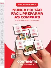Folheto Continente semana 44 Página 2: WD مد ÍNDICE MC NOVA APP CONTINENTE NUNCA FOI TÃO FÁCIL PREPARAR AS COMPRAS COM