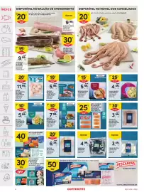 Folheto Continente semana 44 Página 4: ÍNDICE WD مد D 4 DISPONÍVEL NO BALCÃO DE ATENDIMENTO Mais de NA PESCADA DO CHILE