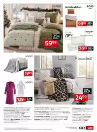 XXXLutz Prospekt woche 44 Seite 23: Boss home makosatin-bettwäsche €99,99, Sleeptex ganzjahresdecke €79,90
