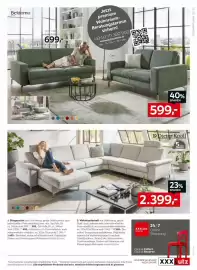 XXXLutz Prospekt woche 44 Seite 3: Dieter Knoll Wohnlandschaft €2.399,00, Beldomo 3ER-SOFA €699,00