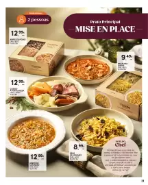Folheto Continente | O Natal servido ao nosso jeito Página 21: Cozinha Arroz de Polvo €12,99, Cozido à Portuguesa €12,99