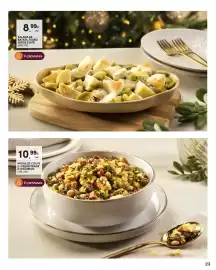 Folheto Continente | O Natal servido ao nosso jeito Página 23: Migas de couve c/ feijão fraade e chouriço €10,99