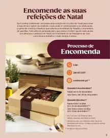 Folheto Continente | O Natal servido ao nosso jeito Página 3: Encomende as suas refeições de Natal Na Cozinha Continente