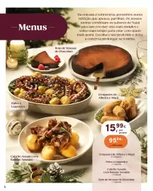 Folheto Continente | O Natal servido ao nosso jeito Página 4: 4 Menus Da entrada à sobremesa, pensámos numa refeição que